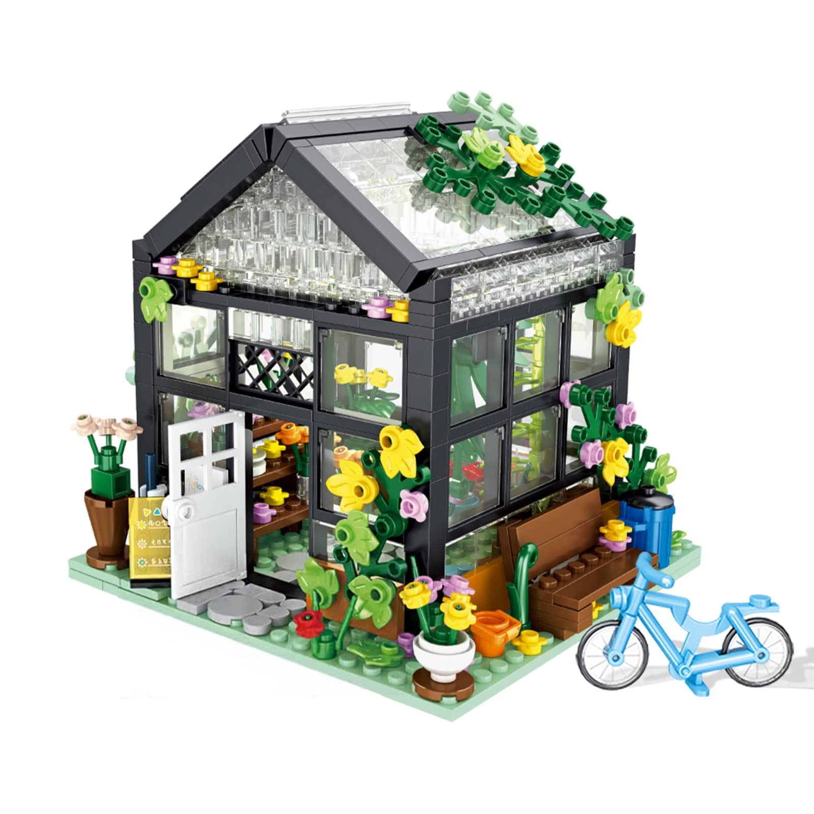 Flower House Building Set Compatible With Lego Flower Friends House Create Elegance And Warmth Environment Nice Gift With Beautiful Gift Box For Girls 6 12 And Building Blocks Lover 57 Walmart