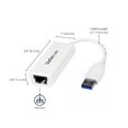 thumbnail image 2 of Adaptador Red StarTech USB 3.0 Gigabit Ethernet NIC, 2 of 5