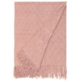 thumbnail image 4 of Decorative Throw Blanket  - 50x60in Soft Knit with Delightful Fringe Edges for a Sophisticated and Cozy Touch to Your, 4 of 9