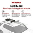 thumbnail image 2 of YAKIMA ReelDeal Padded Rooftop Rack Fishing Rod, Ski, and Snowboard Mount, 2 of 8