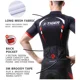 thumbnail image 5 of X-TIGER Maillot de ciclismo para hombre, verano, UPF40+, 100 % poliéster, transpirable, ropa de ciclismo, maillot de ciclismo de carreras, 5 of 5