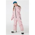 thumbnail image 5 of AWZXDE Boys All Season Insulated Snowsuit Jumpsuit For Skiing Outdoor Winter Activities Thermal Windproof Soft Kids Romper Baby Winter Suit Pink, 5 of 6