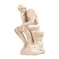 thumbnail image 1 of Bewildely Resin Statue Thinker People Sculptures Miniature Sand Figurines Decoración del hogar, 1 of 1
