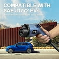 thumbnail image 4 of MUSTART Level 2 Portable EV Charger (240 Volt, 25ft Cable, 25 Amp), Electric Vehicle Charger Plug-in EV Charging Station with NEMA 10-30P, 4 of 6