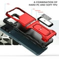 thumbnail image 2 of Decase Heavy Duty Case for Samsung Galaxy Z Flip 4 Rugged Case with Ring Holder Kickstand Magnetic Shockproof Case for Galaxy Z Flip 4 White, 2 of 7