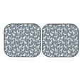 thumbnail image 3 of Uemuo Poodle Dog Printed 2 PCS Car Windshield Sun Shade, Auto Sun Heat and UV Rays Blocker, Foldable Automotive Front Window Sunshade Protector, 3 of 7