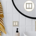 thumbnail image 1 of ETHZZLE Socket Decorative Cover Wall Socket Panel Silver 3A Replace and Decorate Use Electrical Upgrade 1 Set, 1 of 6