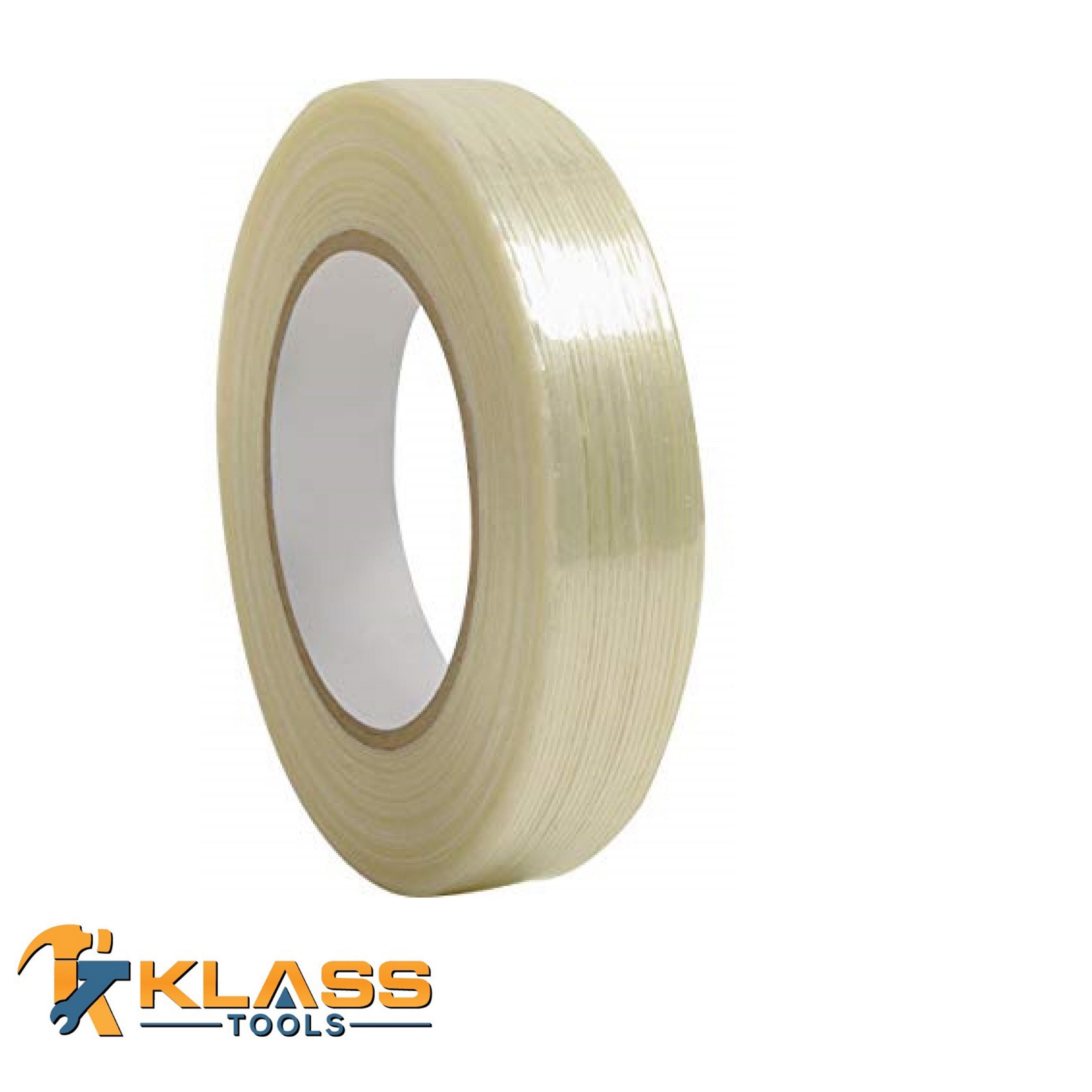 KlassTools 11/2" Heavy Duty Filament Strapping Tape (60 Yards / 180