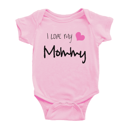 

I Love My Mommy Cute Baby Outfits For Boy Girl Clothing Gift
