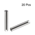 thumbnail image 3 of Uxcell Slotted Spring Pin M2.5 x 16mm 304 Stainless Steel Split Spring Roll Dowel Pins Plain Finish 20Pcs, 3 of 3
