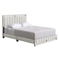 thumbnail image 5 of Boyd Sleep Senata Off White Linen Twin Size Fully Upholstered Platform Bed Frame with Adjustable Headboard, 5 of 13