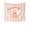 Horizontal version, variant on Personalized Happy Birthday Tapestry Backdrop, Custom Name Date Pink Striped Cake Banner Party Decor Photo Booth Backdrop