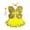 Z-Yellow256, variant on Hihipz Toddler Girl's Tutu Dress Colorful Butterfly Wing Decor Party Gown Dresses Kids Children Girls Performance Princess Dress,Sizes 4-11