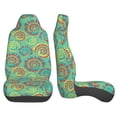 thumbnail image 5 of Haiem Colourful Tie Dye Printed Car Seat Covers Set of 2, Universal Fit Car Seat Covers,Protective Seat Covers,Comfortable Car Seat Covers, Easy Installation Seat Covers, 5 of 9