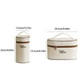 thumbnail image 3 of Becaristey Firmly Locks In Temperature Insulated Lunch Box With 304 Stainless Steel Inner Liner Making dark coffee 4 pcs+ bags, 3 of 6