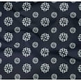 thumbnail image 4 of oneOone Organic Cotton Poplin Twill Fabric Floral Block Printed Fabric 1 Yard 42 Inch Wide, 4 of 4