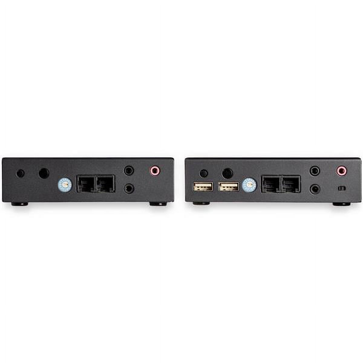 Startech HDMI KVM Extender over IP Network - 4K 30Hz HDMI and USB over IP LAN or Cat5e/Cat6 Ethernet (100m/330ft) - Remote KVM Console - HDMI KVM Extender over IP transmitter & receiver kit remotel...