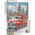 thumbnail image 2 of HsdsBebe Christmas Diamond Art Painting Kits for Adults, Christmas Snow Gift Trucks Diamond Art,Gem Art Craft Home Game for Kids, 2 of 6