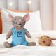 thumbnail image 4 of Xiumon Si le das al ratón una galleta de peluche de 4 pulgadas, galleta y ratón de peluche, 2 piezas, los animales de peluche de Book Buddies son para niños y maestros, 4 of 4