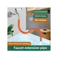 thumbnail image 2 of 1pc Tap Faucet Extender 19.69 Inches, Universal Extension Pipe For Mop Pool Splash-proof Head Extension Pipe, 2 of 5