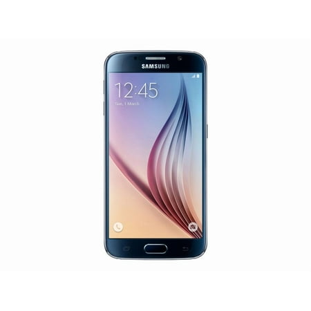 Samsung Galaxy S6 - Smartphone - 4G LTE - 32 GB - GSM - 5.1" - 2560 x 1440 pixels (577 ppi) - Super AMOLED - RAM 3 GB - 16 MP (5 MP front camera) - Android - AT&T - black sapphire