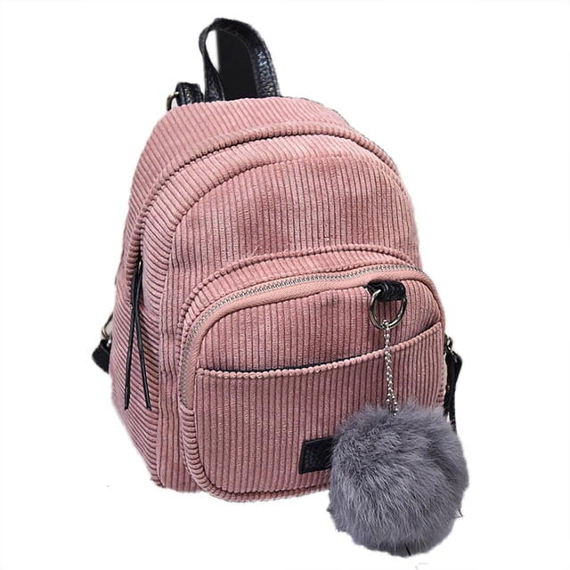 Retro Elegant Backpack Women Girls Cute Adjustable Backpack Gift for Outdoor Travel Trip Pink