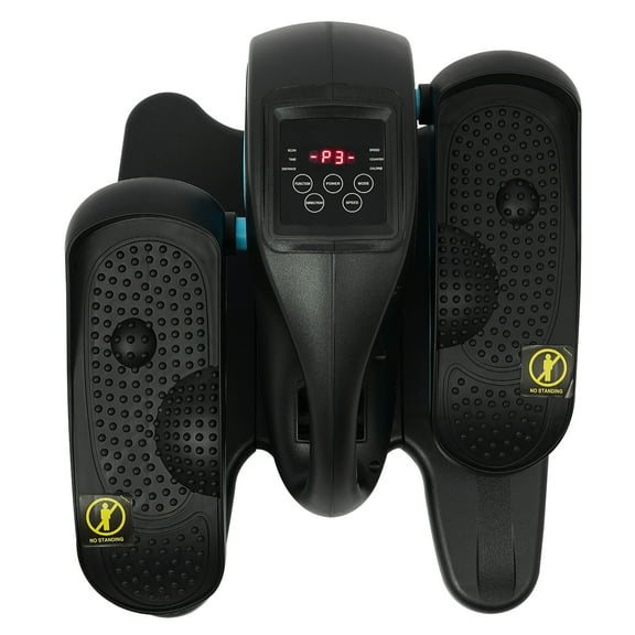 Electric Step Fitness Machine, Elliptical with 5 Adjustable Speeds, LCD Screen, Remote Control, Copper Motor, Silent Wheel for Low Noise Workouts