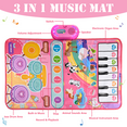 thumbnail image 6 of Richgv 3 in 1 Musical Toys Baby Toys for 1 Year Girls Boys, 12 Month Toy Gift Toddler Piano Drum Mat with 2 Sticks, 6 of 8