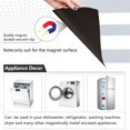 thumbnail image 2 of Dailycode Dishwasher Magnet Cover Magnetic Fridge Door Cover Home Kitchen Decor, Sky Gray and White Stripes, 23"x 26", 2 of 6