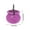 Purple, variant on Halloween Witch Pot Candy Holder for Festive Displays Spooky Plastic Candy Bowl with Handle for Treats & Party Supplies