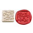 thumbnail image 1 of Serie de Año Nuevo chino Cabeza de cobre Cabeza de cera de esmalte en relieve 3D para tarjeta de boda JShteea El nuevo, 1 of 9