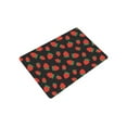 thumbnail image 3 of MKHERT Cute Cartoon Strawberry Funny Fruit Doormat Rug Home Decor Floor Mat Bath Mat 23.6x15.7 inch, 3 of 3