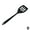 Black, variant on QHUDLV Non Stick Silicone Slotted Turner High Heat Resistant Frying Spatula Pancake Cooking Pan Tools Utens D0r4 Shovel Cooking