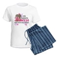 thumbnail image 5 of CafePress - Daddys Princess Women's Light Pajamas - Women's Short Sleeve Print T-Shirt and Pants Light Cotton Pajama Set, 5 of 7