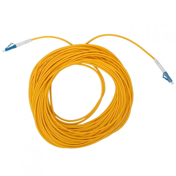 Cable de conexión de fibra óptica Jadeshay 20 m LC/UPC A LC/UPC monomodo PVC