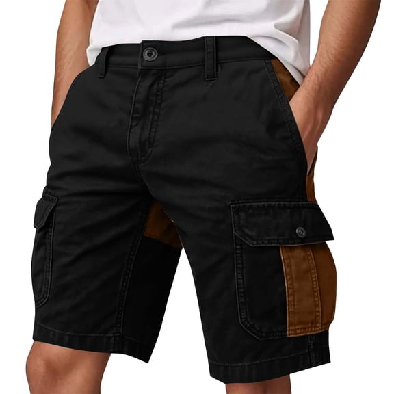 Nuoqisi Men's Millitary Shorts,Tactical Camouflage Outdoor Casual Shorts,Multi-Pocket Relaxed Fit Quick Dry Cargo Shorts