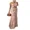Pink, variant on Summer Dresses for Women Floral Printed Strapless Ruched Ruffle Hem Bodycon Party Vacation Dress Blue-S