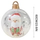 thumbnail image 4 of [Papá Noel Con Luces] Navidad Inflable 60 Cm Con Luces Y Copos Nieve Inflable Papá Noel Navidad Muñeco Nieve Central (A), 4 of 9