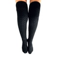 thumbnail image 2 of Komoo 4Pair Women Knitted Over Knee Thigh Socks Crochet High Boot Socks Winter High Socks Leg Warmers, 2 of 9