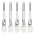 thumbnail image 1 of Silicone Face  Brush, Fibrous Hairs Multipurpose 5pcs Double Headed Makeup Brush 2 In 1 Soft Touch Clean Pores  For Home, 1 of 8