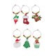 thumbnail image 4 of 6 Piezas de Accesorio de Decoracion de Navidad Llaves de Árbol de Navidad Santa, 4 of 8