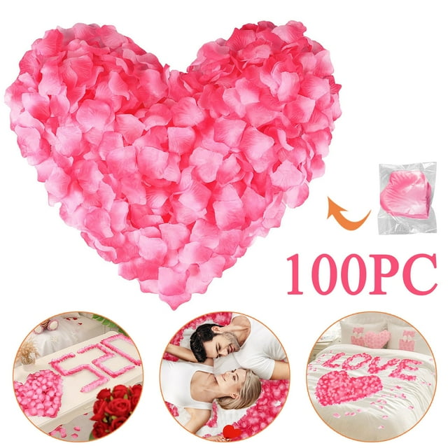 Arrangement Floral en Soie de 100 Pcs de Roses pour des Présentoirs de Bouquet Élégants pour la Maison et le Mariage