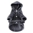 thumbnail image 3 of Ame Pet Hooded Pajama Thickened Luxury Soft Cotton Bathrobe Quick Drying And Super Absorbent Dog Bath Towel Soft Pet Nightwear for Puppy Dogs Cats S-XL, 3 of 8