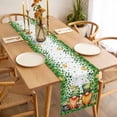 thumbnail image 3 of St. Patrick's Day Table Runner - 108 Inch Long, Kitchen Dining Table Runner Dresser Scarves, Lucky Shamrocks Harp Beer Spring Plants Farmhouse Decor for Coffee Tables Wedding Party Banquet, 3 of 8