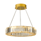 thumbnail image 1 of Lámpara Colgante De Techo Cristal Decorativa Moderna Comedor Malubero Dorado, 1 of 5