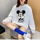 thumbnail image 3 of Sudadera de manga larga para mujer 2024 nuevo otoño e invierno estilo coreano suelto bf estilo perezoso chaqueta engrosada de terciopelo de moda con capucha, 3 of 4