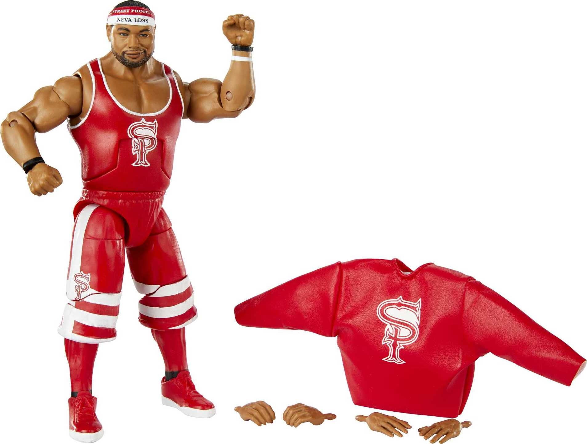 WWE Angelo Dawkins Elite Collection Action Figure, 6-In/15.24-Cm Posable Collectible