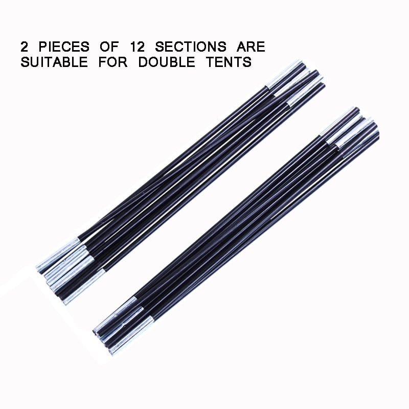 7mm Fiberglass Pole Replacement Lightweight Poles Camping Travelers Adventurers Equipment Accessories for Outdoor Camping Support Tent Pole