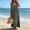 Z01#Gray, variant on Spring Dress for Women Boat Neck Vest Sleeveless Dress Loose Casual Sun Dress Summer Fashion Solid Color Beach Long Dresses