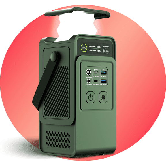 200W Portable Power Bank Station - 200Wh LiFePO4 Battery with 2000  Cycles, 150W Fast Charging, Solar Ready,for Camping, Road Trips, and Emergency Backup,same to c300 dc